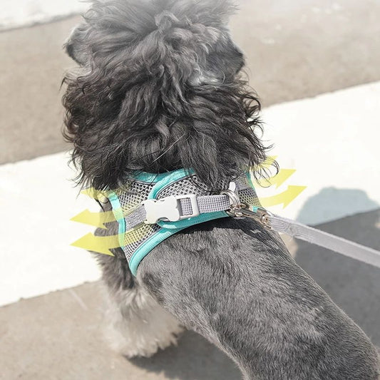 No-Pull Breathable Mesh Dog Harness
