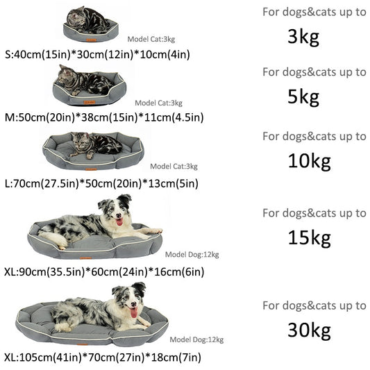Orthopedic Dog Bed for Medium & Large Dogs