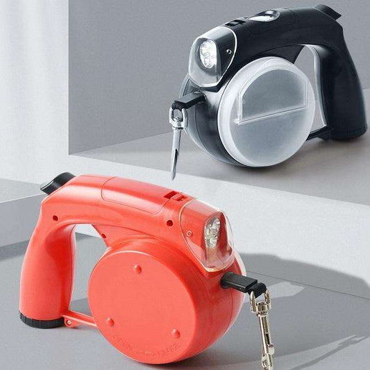 5-in-1 LED Retractable Dog Leash