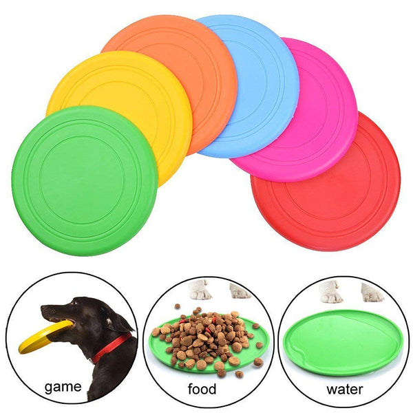Bite-Resistant Floating Dog Frisbee