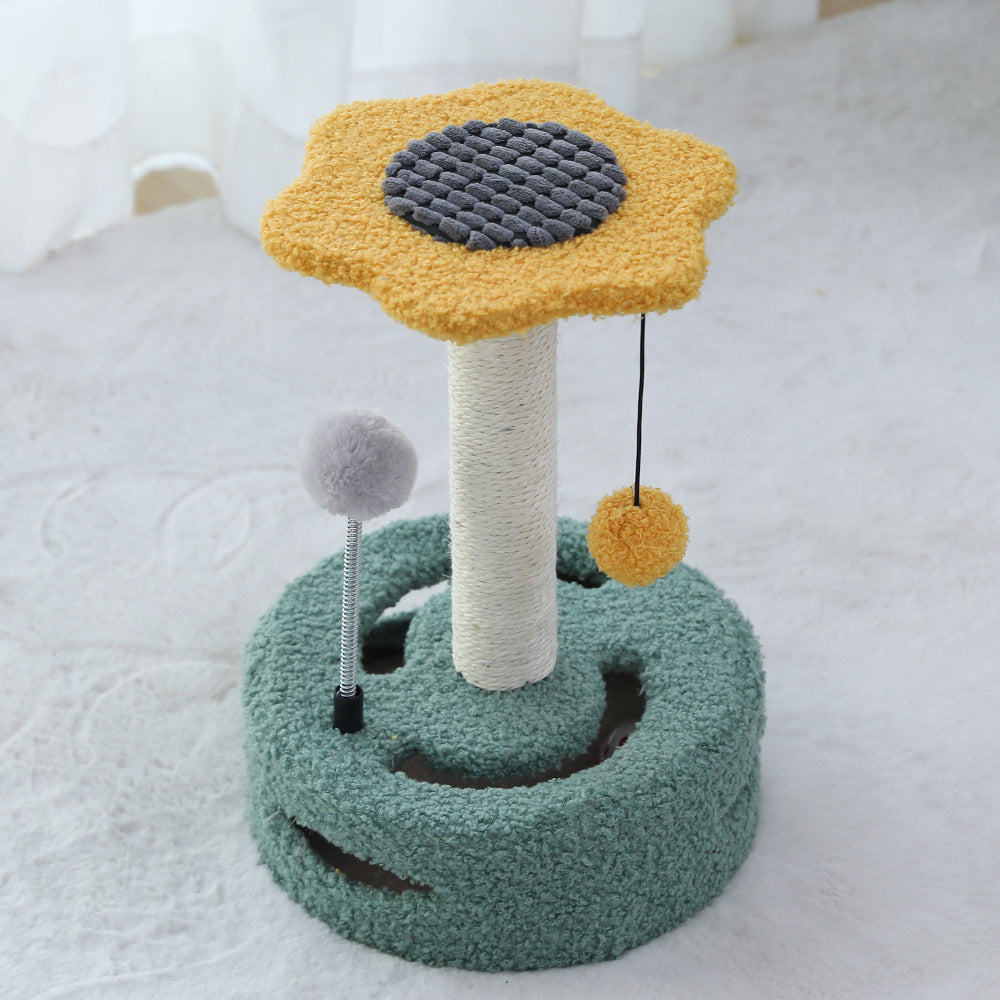 Multifunctional Cat Scratching Column