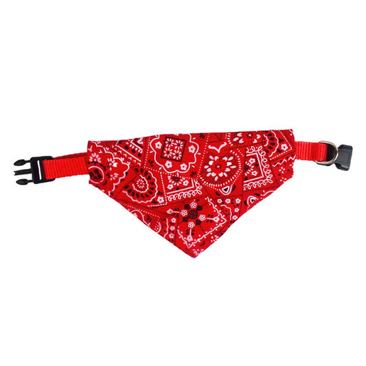 Printed Triangular Pet Bandana