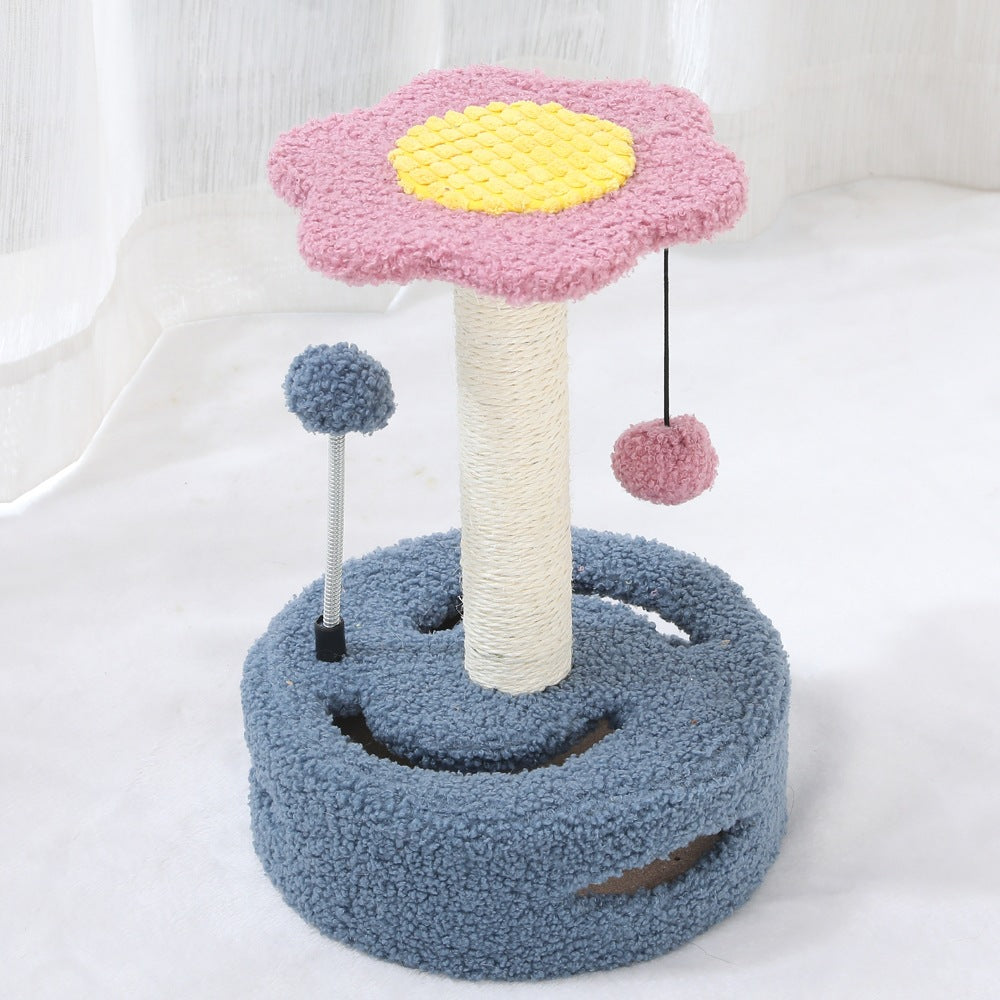 Multifunctional Cat Scratching Column