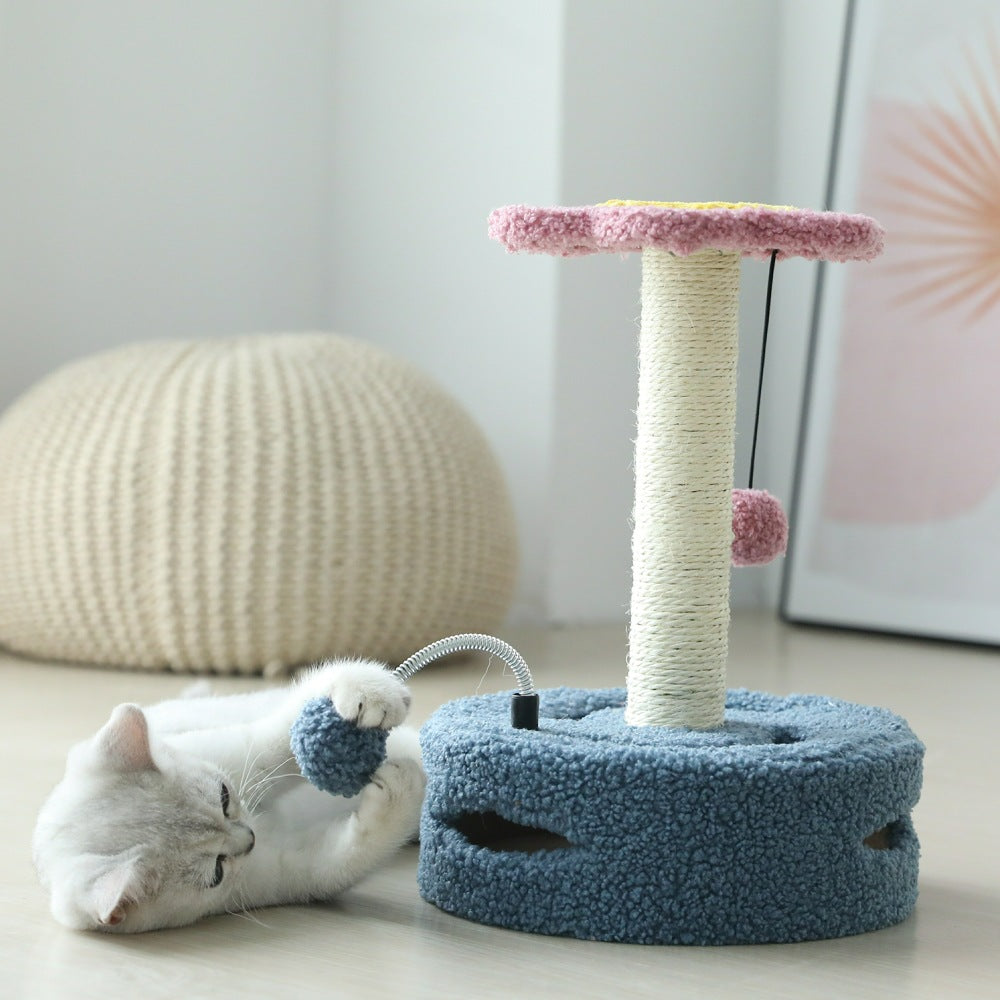 Multifunctional Cat Scratching Column
