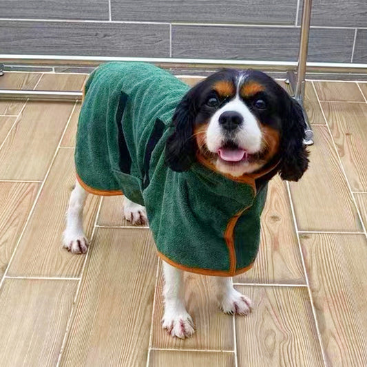 Microfiber Quick-Dry Pet Bathrobe