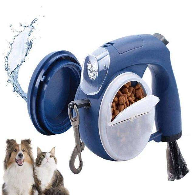 5-in-1 LED Retractable Dog Leash