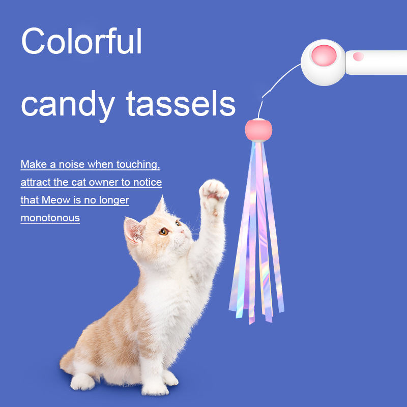 Laser Wand Cat Toy with Catnip
