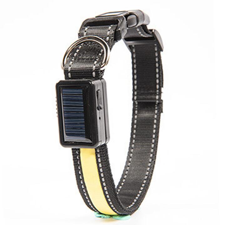 Solar LED Flashing Dog Collar