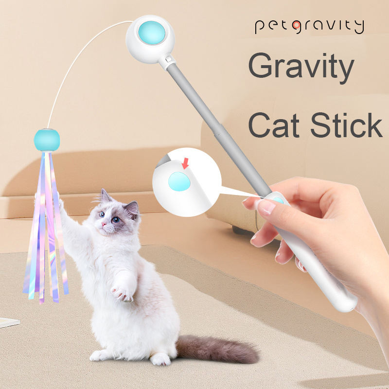 Laser Wand Cat Toy with Catnip