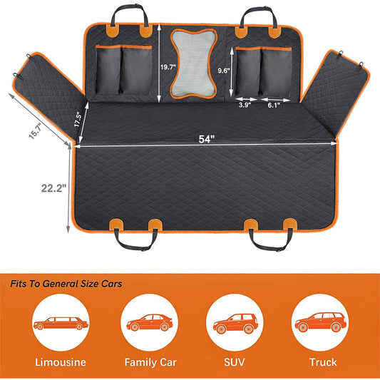Waterproof Car Back Seat Pet Mat