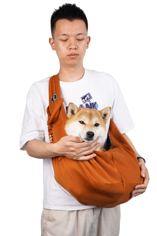 Foldable Crossbody Pet Carrier Bag
