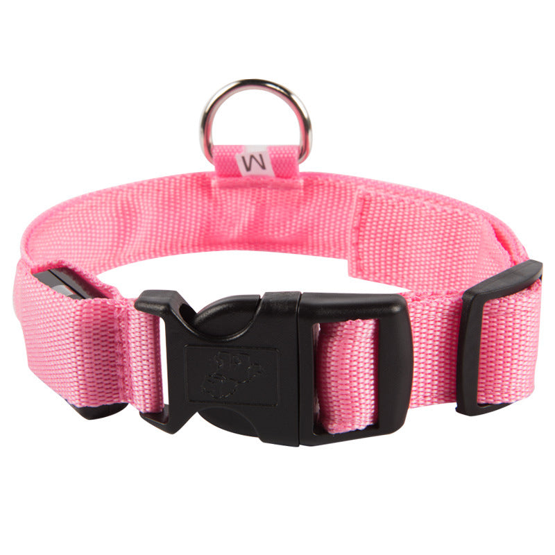 USB wiederaufladbares LED-Hundehalsband