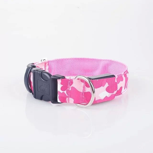 USB wiederaufladbares LED-Hundehalsband