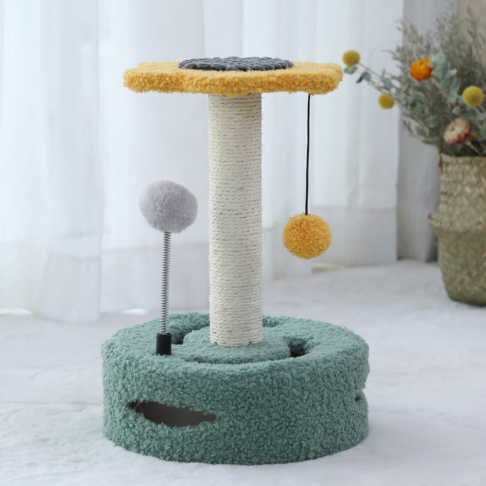 Multifunctional Cat Scratching Column