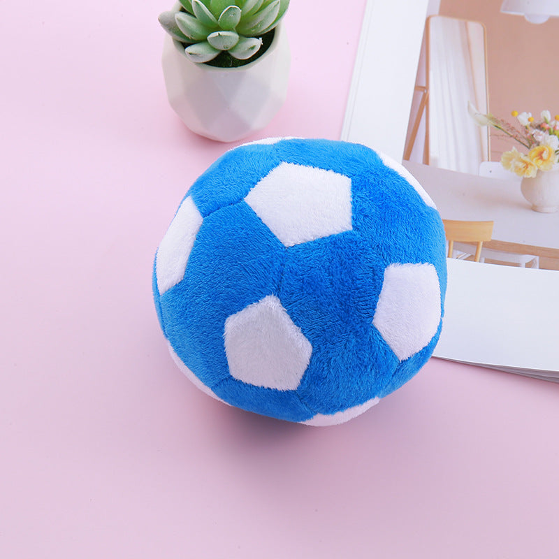 Plüsch-Quietschball-Hundespielzeug