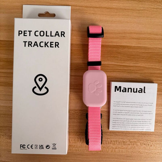 GPS Pet Tracker Collar (Apple Find My)