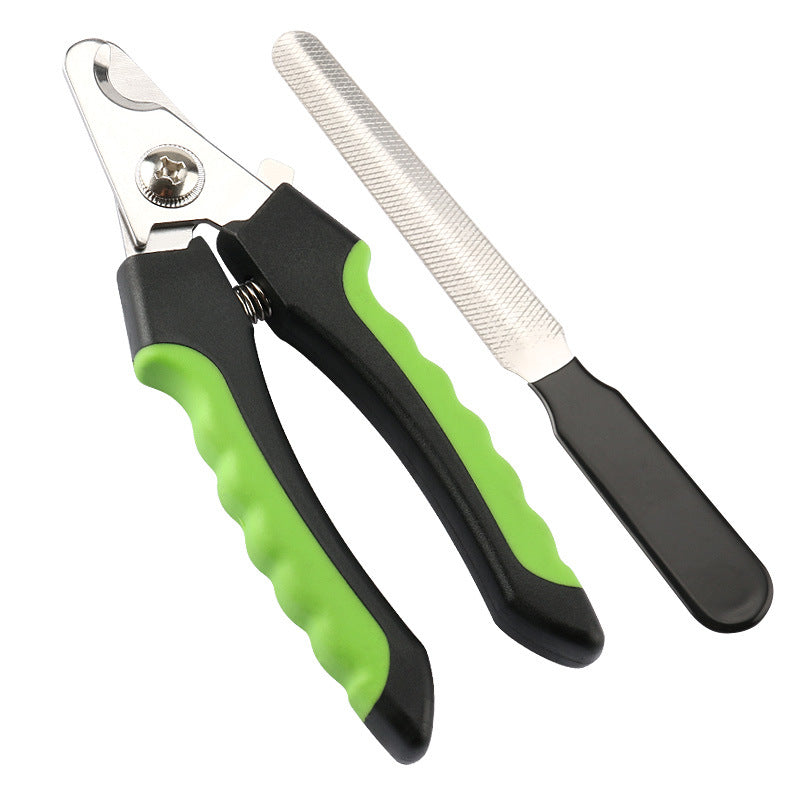 Nagelknipser aus Edelstahl mit Feile