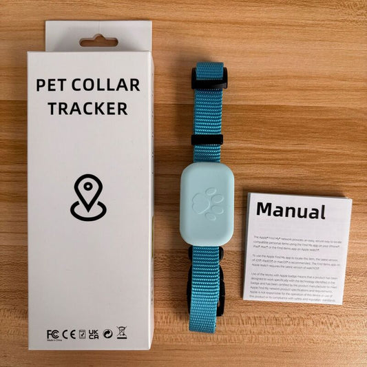 GPS Pet Tracker Collar (Apple Find My)