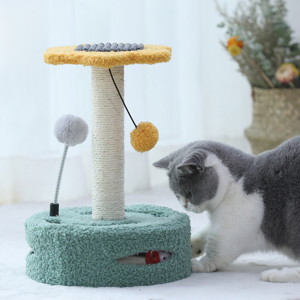 Multifunctional Cat Scratching Column